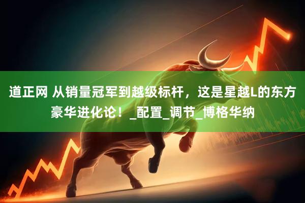 道正网 从销量冠军到越级标杆，这是星越L的东方豪华进化论！_配置_调节_博格华纳