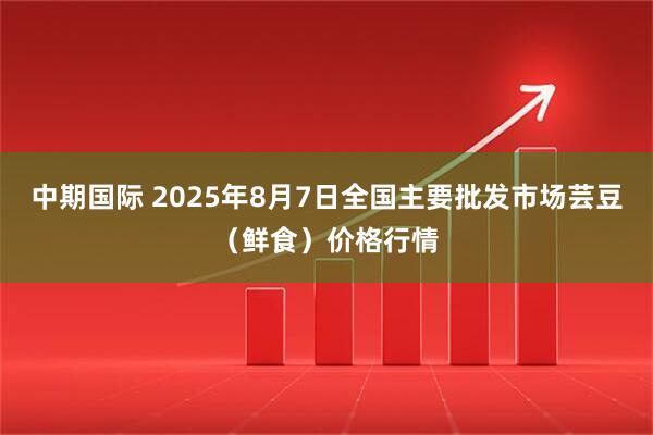 中期国际 2025年8月7日全国主要批发市场芸豆（鲜食）价格行情