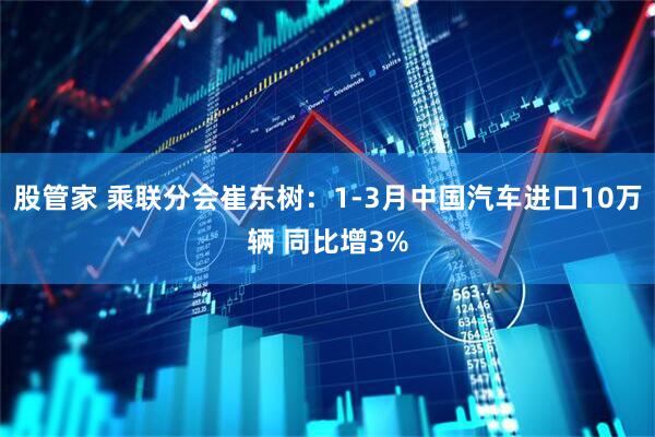 股管家 乘联分会崔东树：1-3月中国汽车进口10万辆 同比增3%